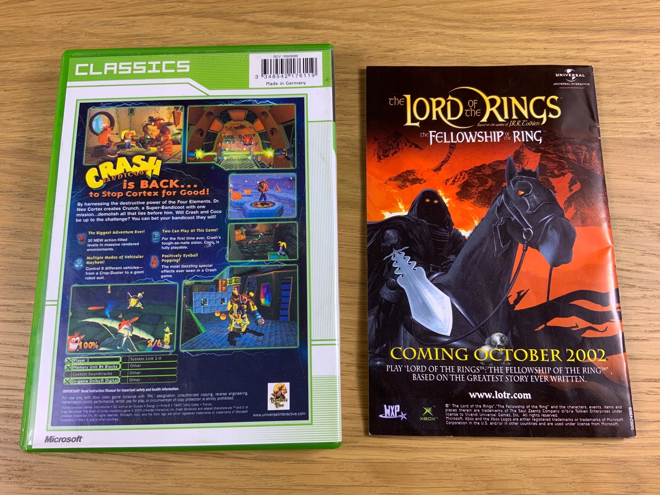 CRASH BANDICOOT The Wrath of Cortex XBOX CLASSIC Tematyka gry akcji