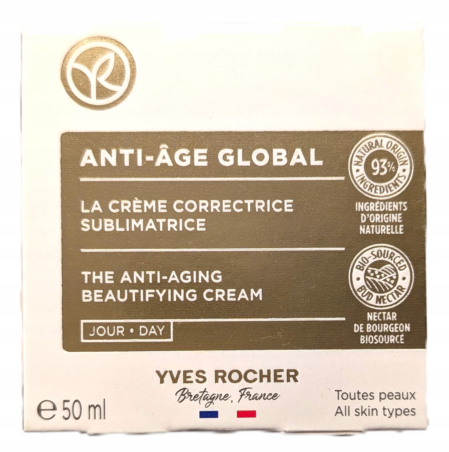 Yves Rocher Protivráskový denní krém Anti Age Global 50 ml