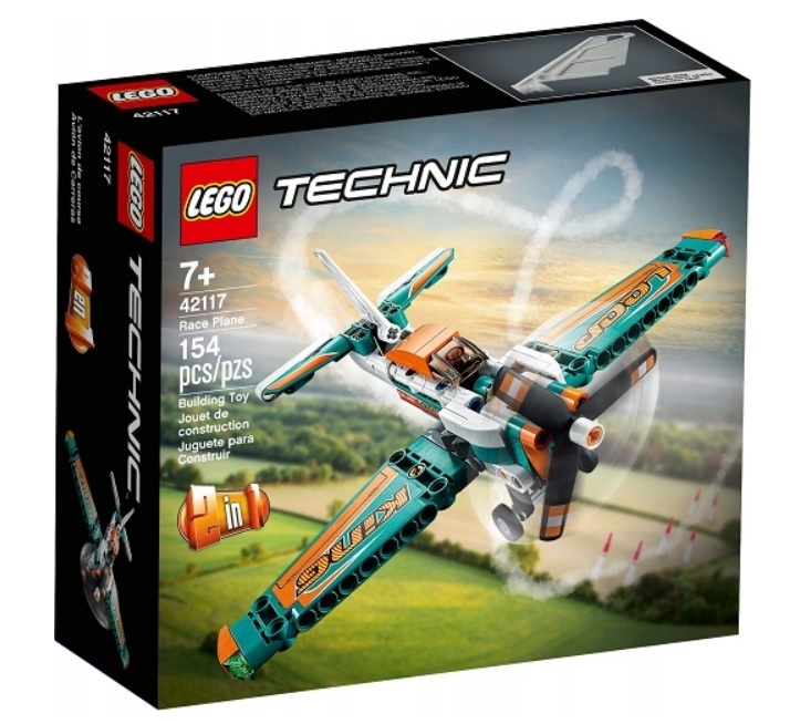 

Lego Technic 42117 Samolot Wyścigowy