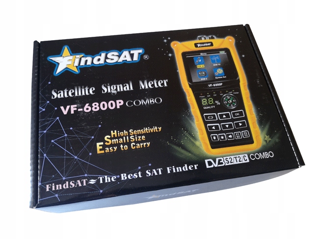 Miernik FindSAT VF-6800 PRO Combo LINBOX WS-6944P DVB-S/S2/T/T2/C2 Kod producenta 204322