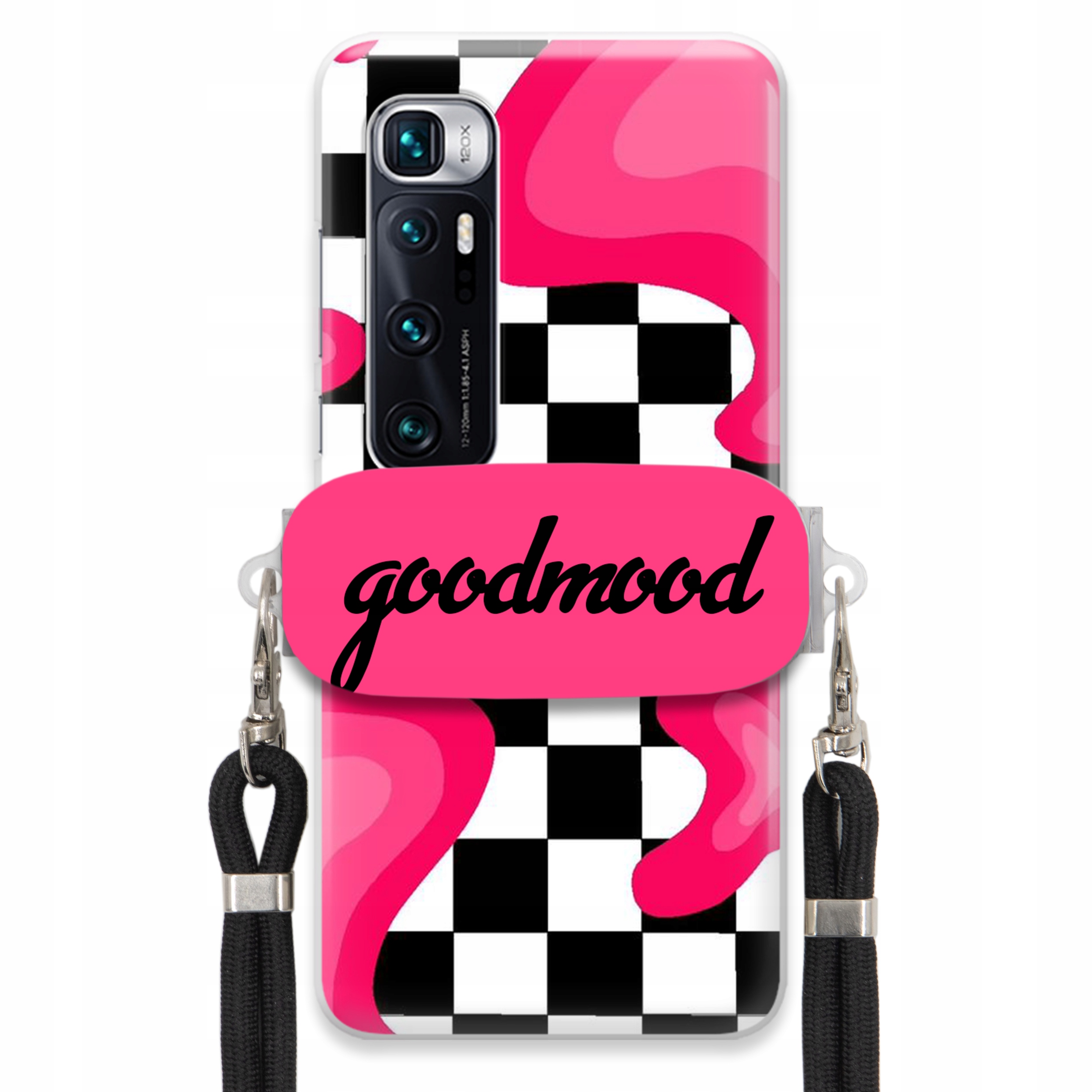 Puzdro Pre Xiaomi Mi 10 Ultra Set Case Držiak Na Vodítko Čierny For Teen Splash