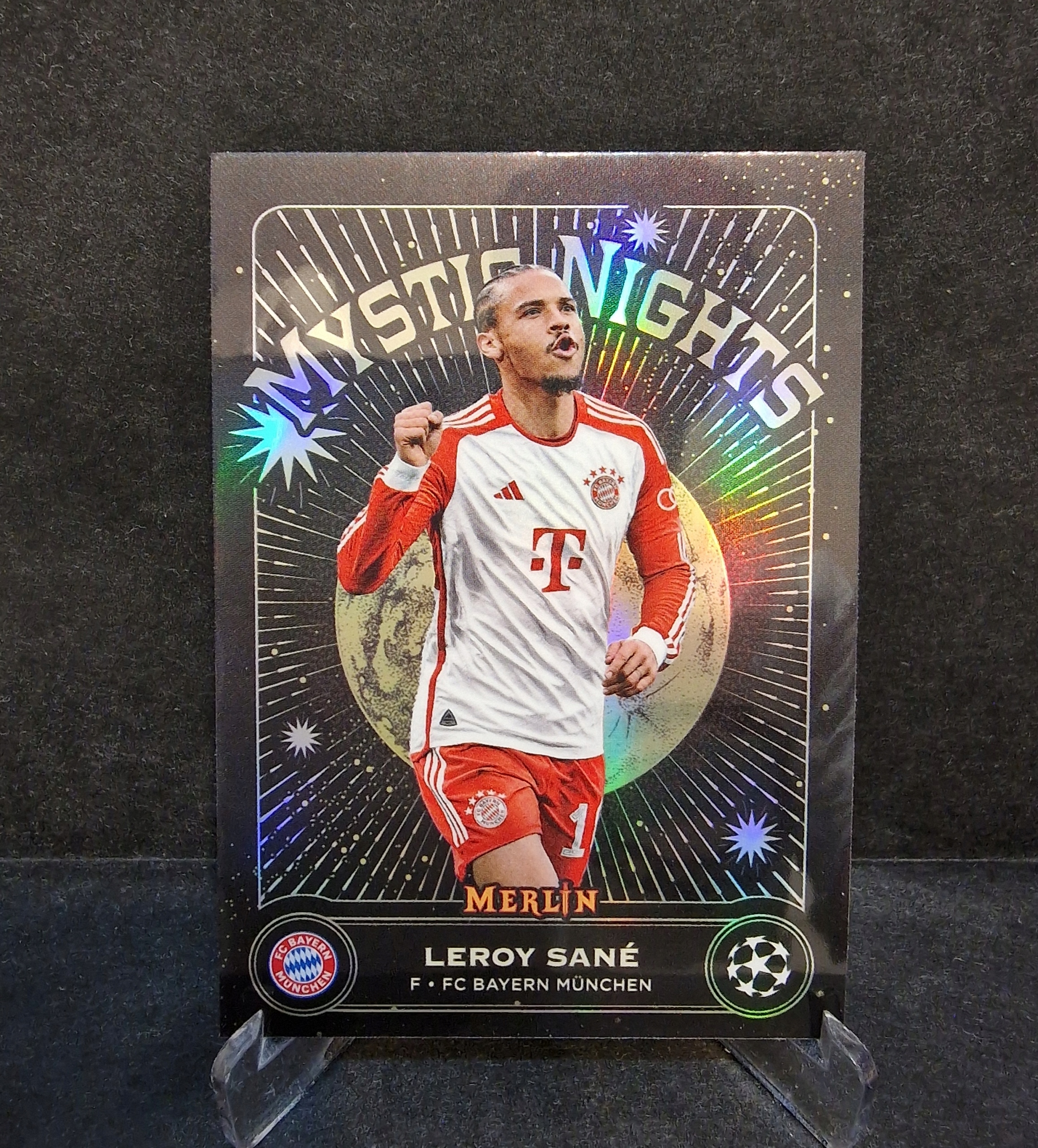 2023-24 Topps Merlin Leroy Sane Bayern Munich Mystic /LU4