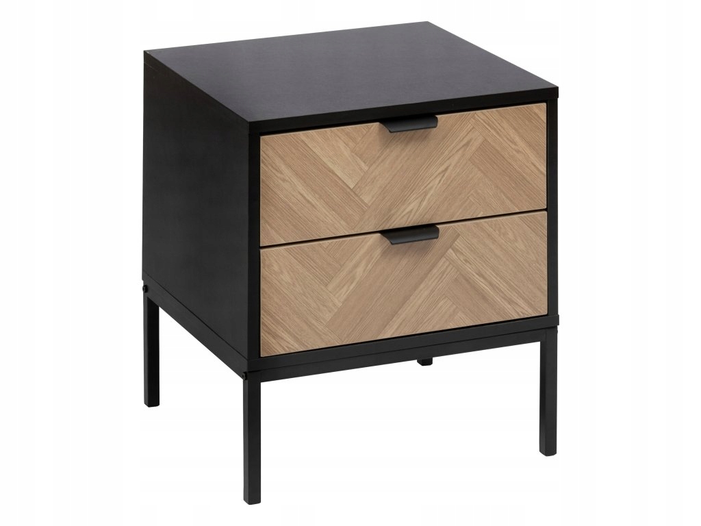 Nočný stolík Chevrons, 50 x 40 x 45 cm