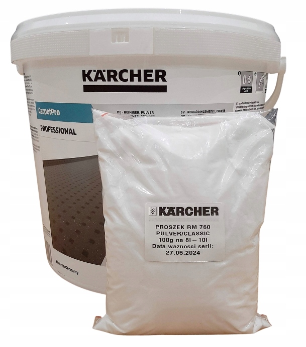 KARCHER RM760 Proszek do dywanów i tapicerki 1KG