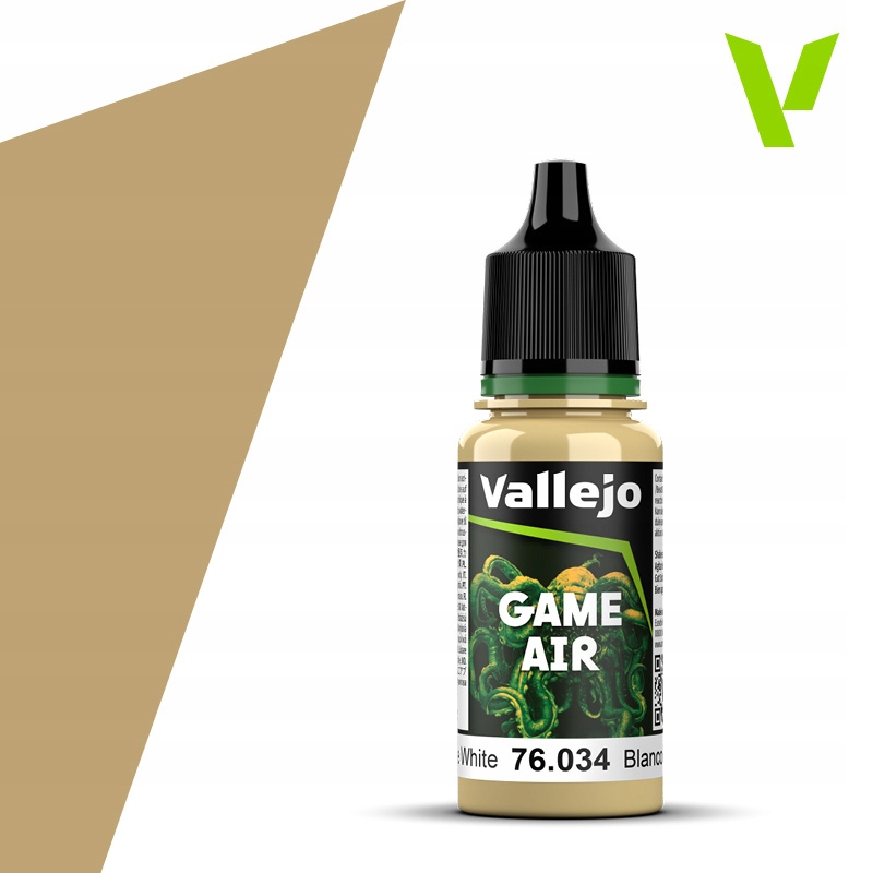 Farba do aerografu Vallejo Game Air 76034 Bone White 18ml