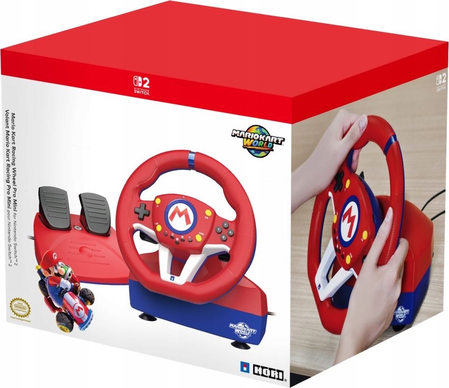 Volant Mario Kart Racing Wheel Pro Mini Hori Nintendo SWITCH2