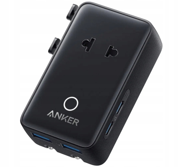 Anker Travel Adapter Nano 20w 2xUSB A 5w1 Przejściówka 200 krajów