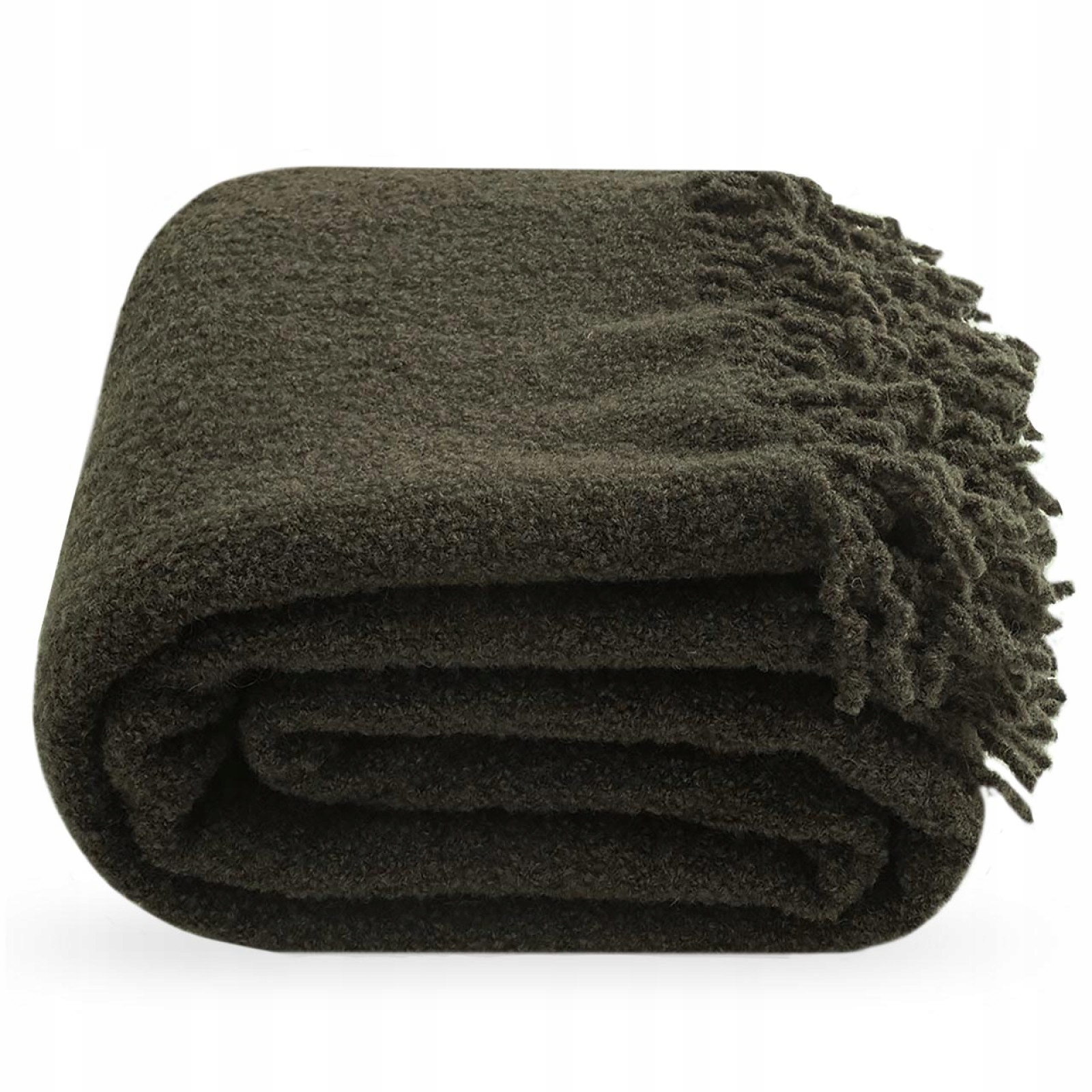 Deka Boucle Premium Přehoz na postel Vlněný pléd 140×200 cm