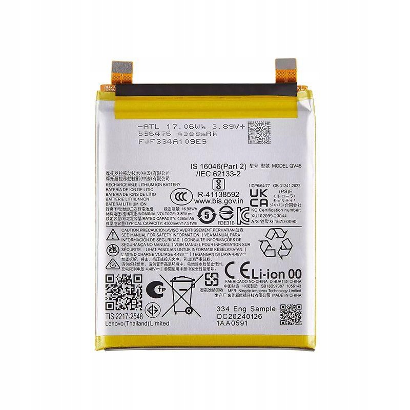 Nowy Akumulator Motorola Edge 50 Ultra XT2401, XT2401-1, XT2401-2, QV45