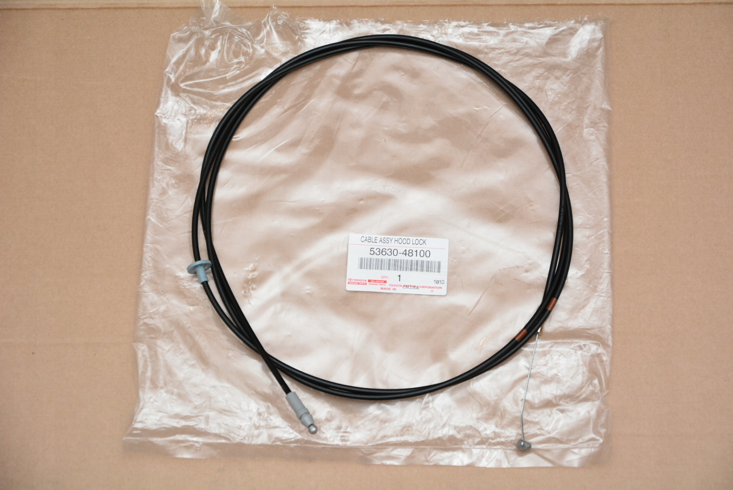 53630-48100 A53630-48100 - Кабель капота Lexus RX IV 16 - 2022r оригінал