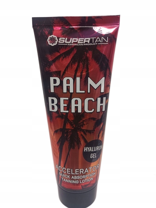 SuperTan Palm Beach żelowy akcelerator do opalania z hialuronem i tyrozyną