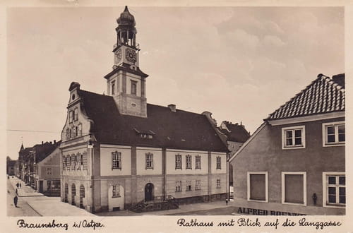 

Braniewo Ratusz Reprodukcja 16925