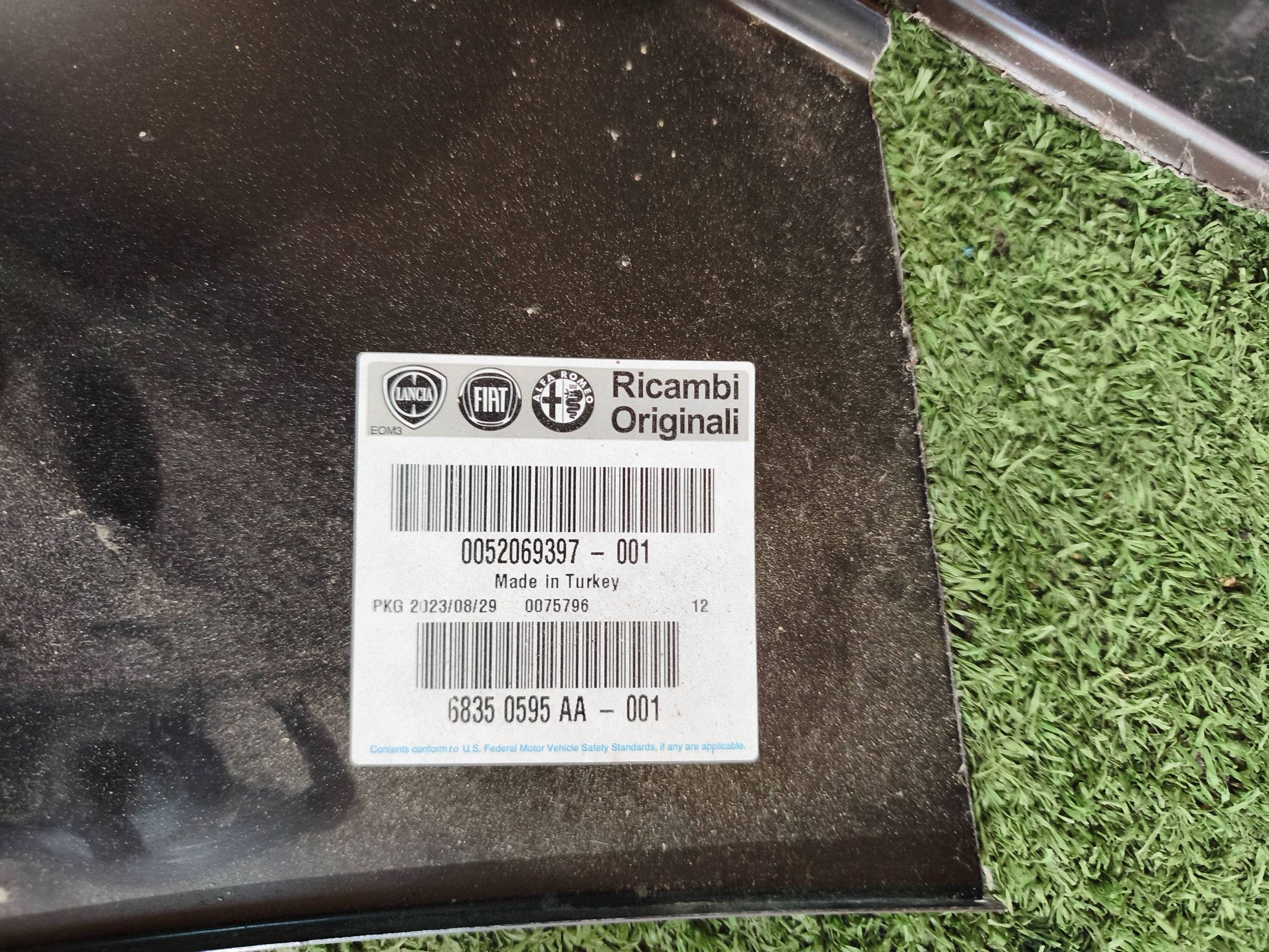 pillar threshold right rear part FIAT TIPO II NR.800