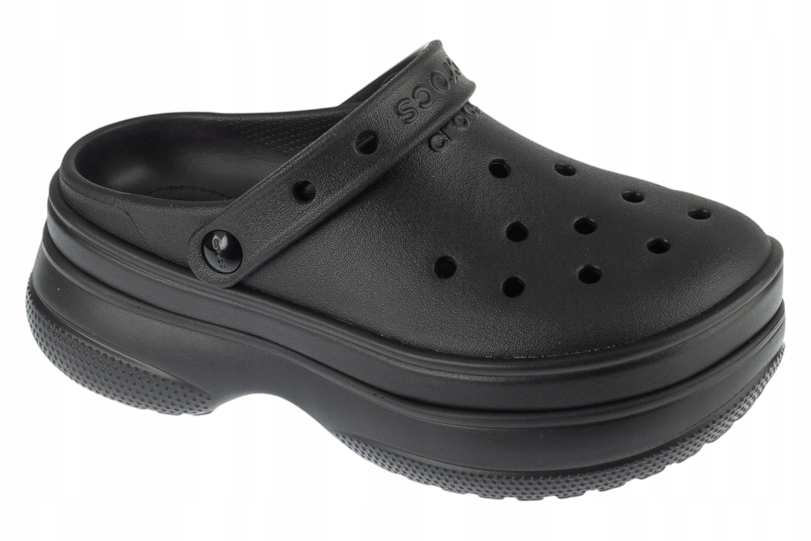 Crocs Classic Stacked Clog (41/42) Nazouváky Černá
