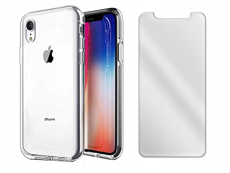 

Etui Przezroczyste Szkło do Apple iPhone Xr Case