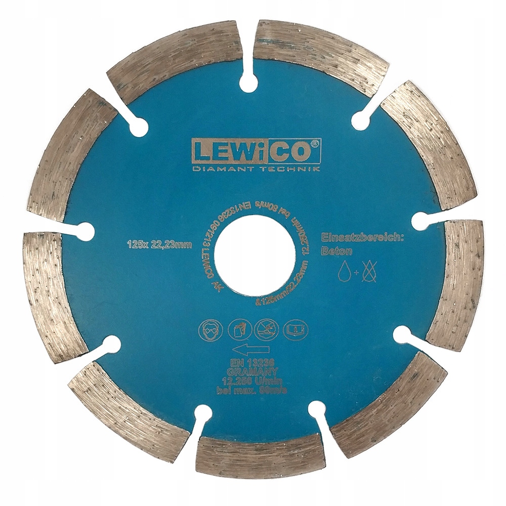 

Tarcza Diamentowa Uniwersalna Segmentowa 125mm Ak