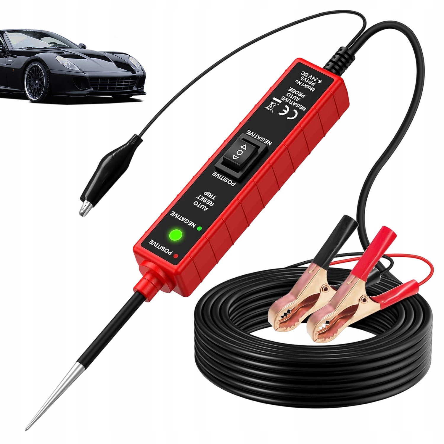 Uniwersalny Tester Obwodów Elektrycznych 6-24V Dla Warsztatu I Domowego