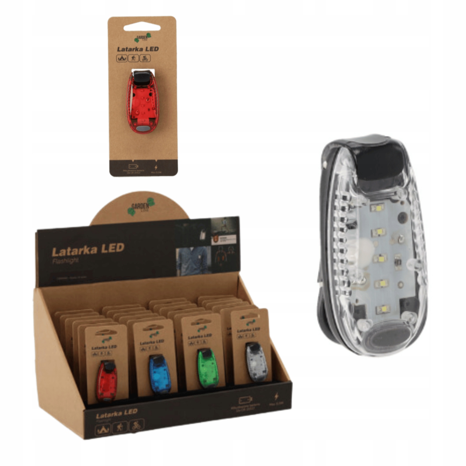 Latarka Led 3 0,5W