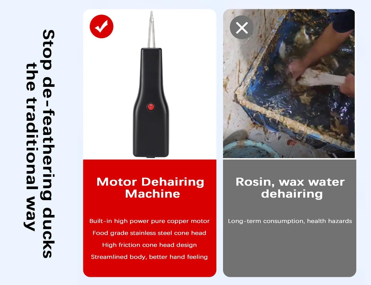 SKUBARKA ELEKTRYCZNA DO DRÓB ,KURCZĘ, GĘSIE, PIÓRA INDYCZE WYSOKA WYDAJNOŚĆ Napięcie 240 V