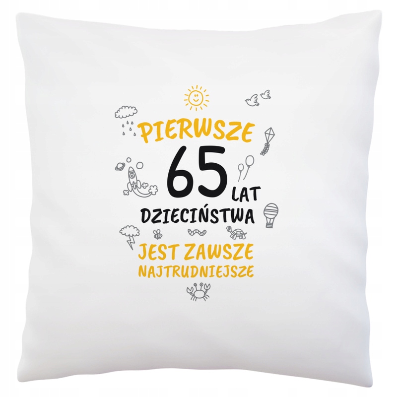 

Na 65 Urodziny Poduszka