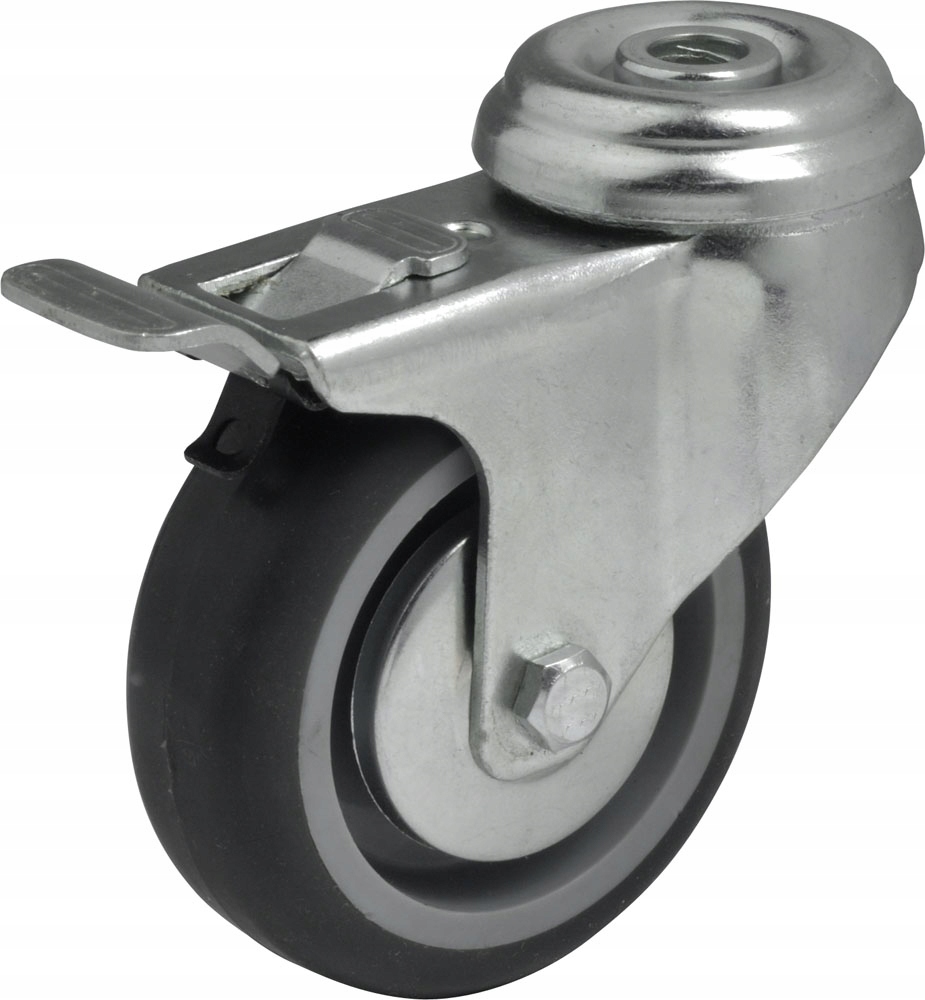 

Koło obrotowe 75mm z otworem fi 10.5mm i hamulcem