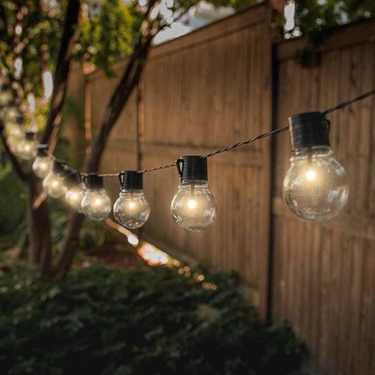 Girlanda solarna LED ogrodowa 20 x żarówek LED Marka SuperLED