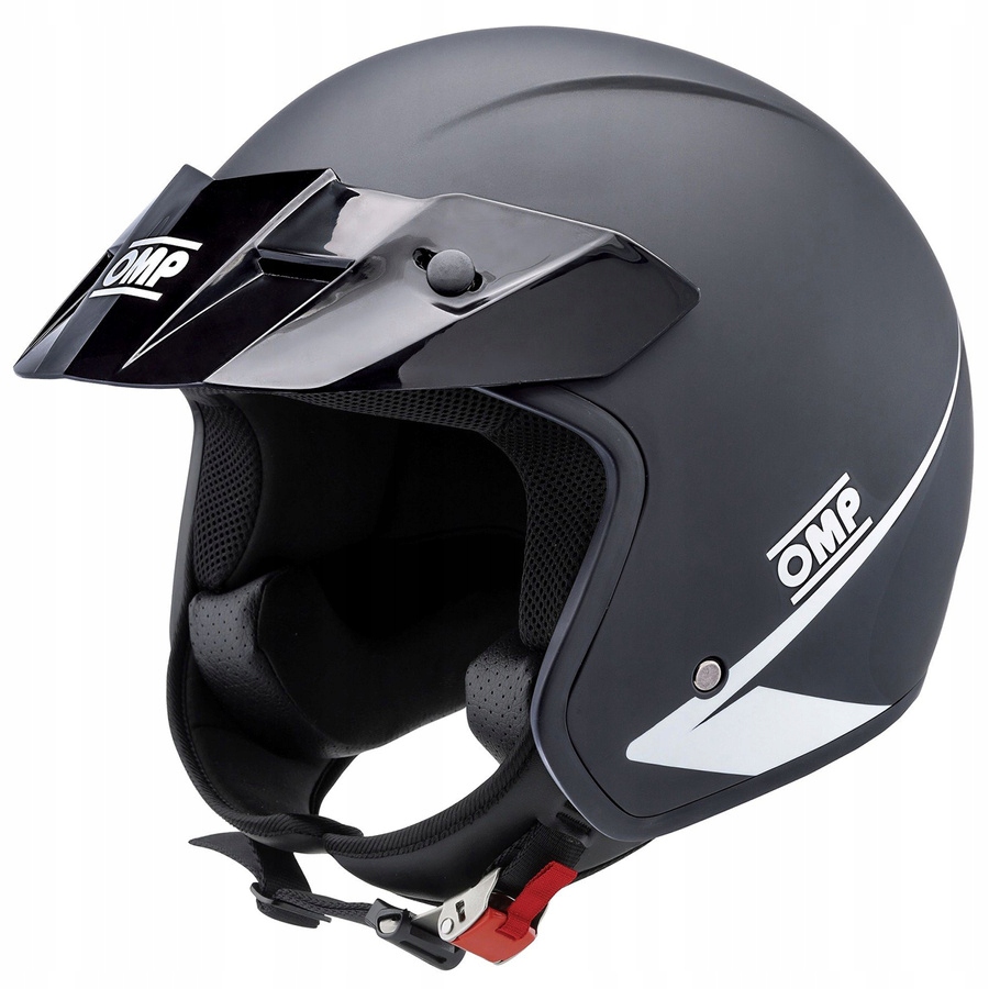 Rajdowy kask Omp Star Nowy, do kjs czarny Hom. Ece 22.06