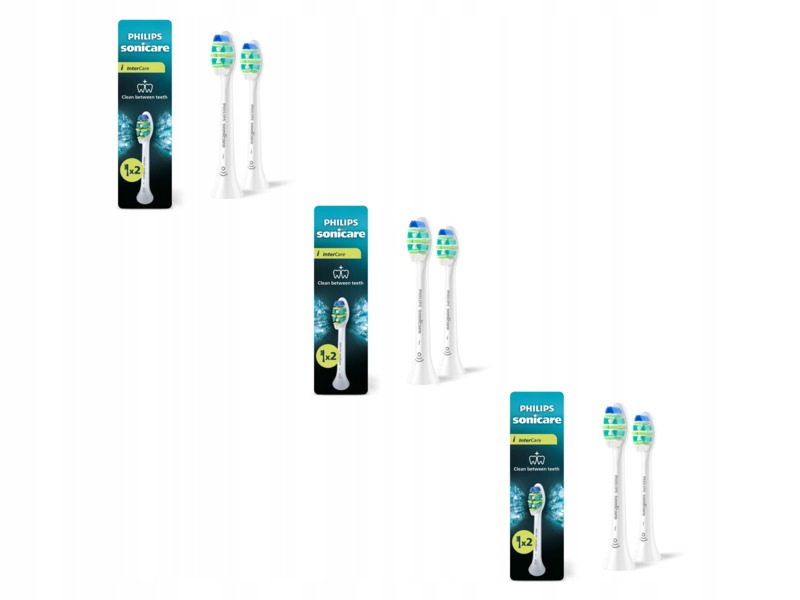 Końcówka szczoteczki Philips Sonicare InterCare HX9002/87 (3x2 szt.)