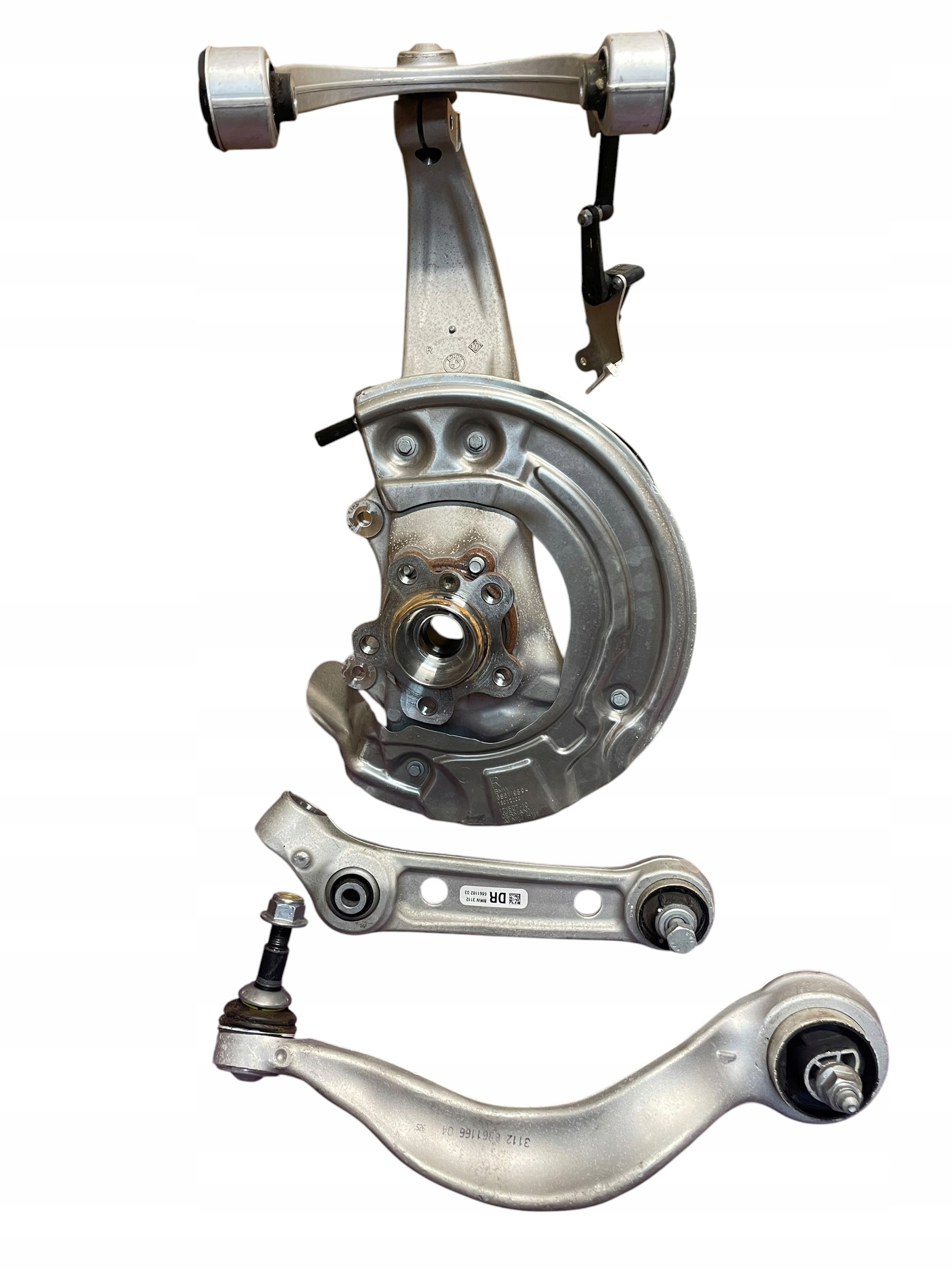 Achsschenkel Radnabe Radlager rechts Querlenker Sensor ABS Sensor POZIOMOWANIA BMW 5 G30 X-DRIVE