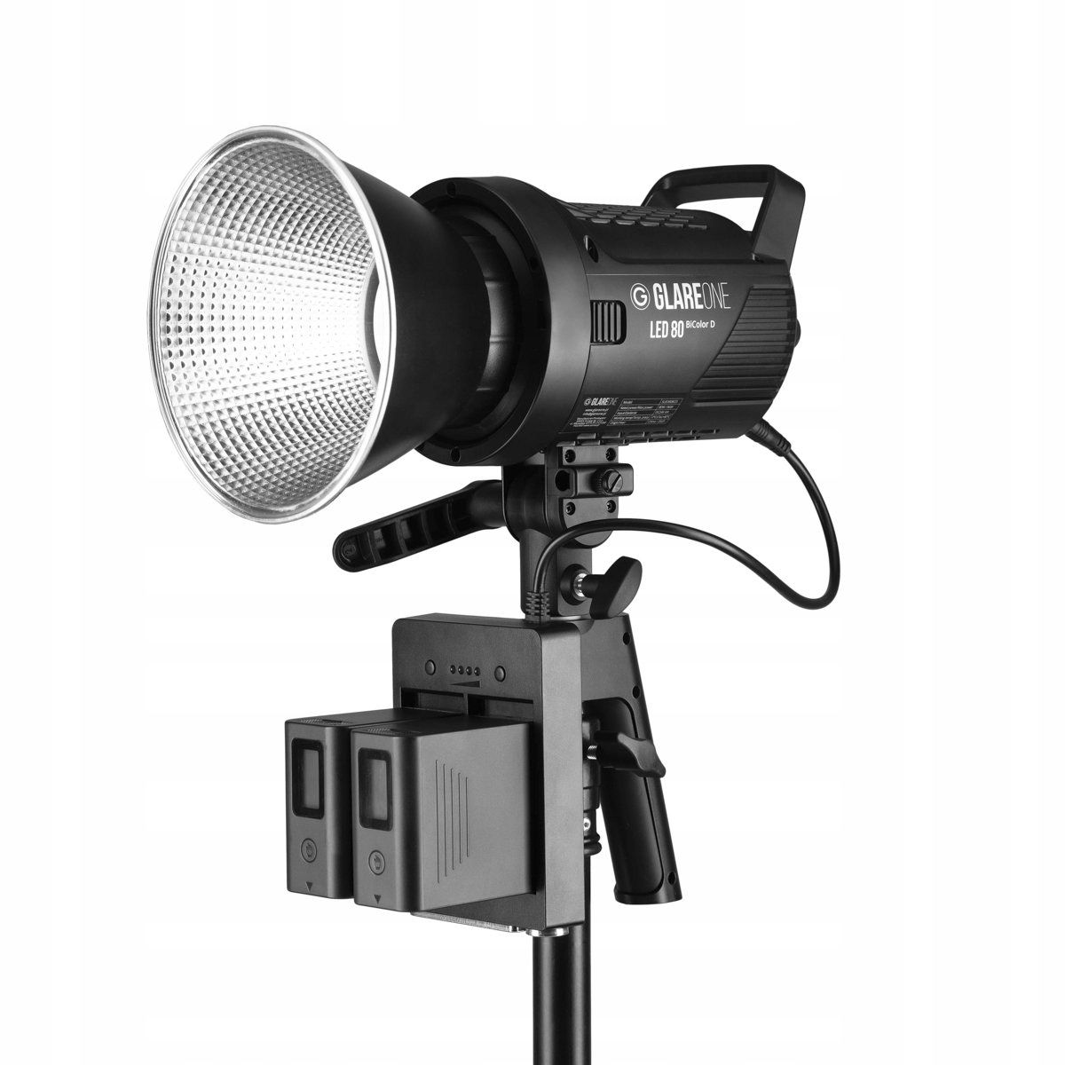 GlareOne Led 80 BiColor D 80W 2700-6500K Bowens Location Kit z torbą