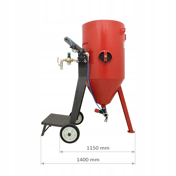 POLSKA PIASKARKA HYDROPIASKARKA SODOWARKA 230L Marka Land Reko