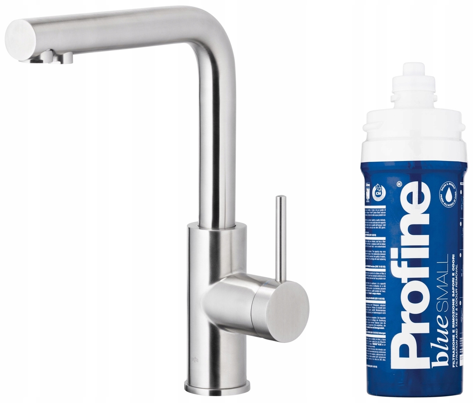 Kfa Kuchynská Batéria Duero Pure Basic, Inox Filter Profine Blue Malá