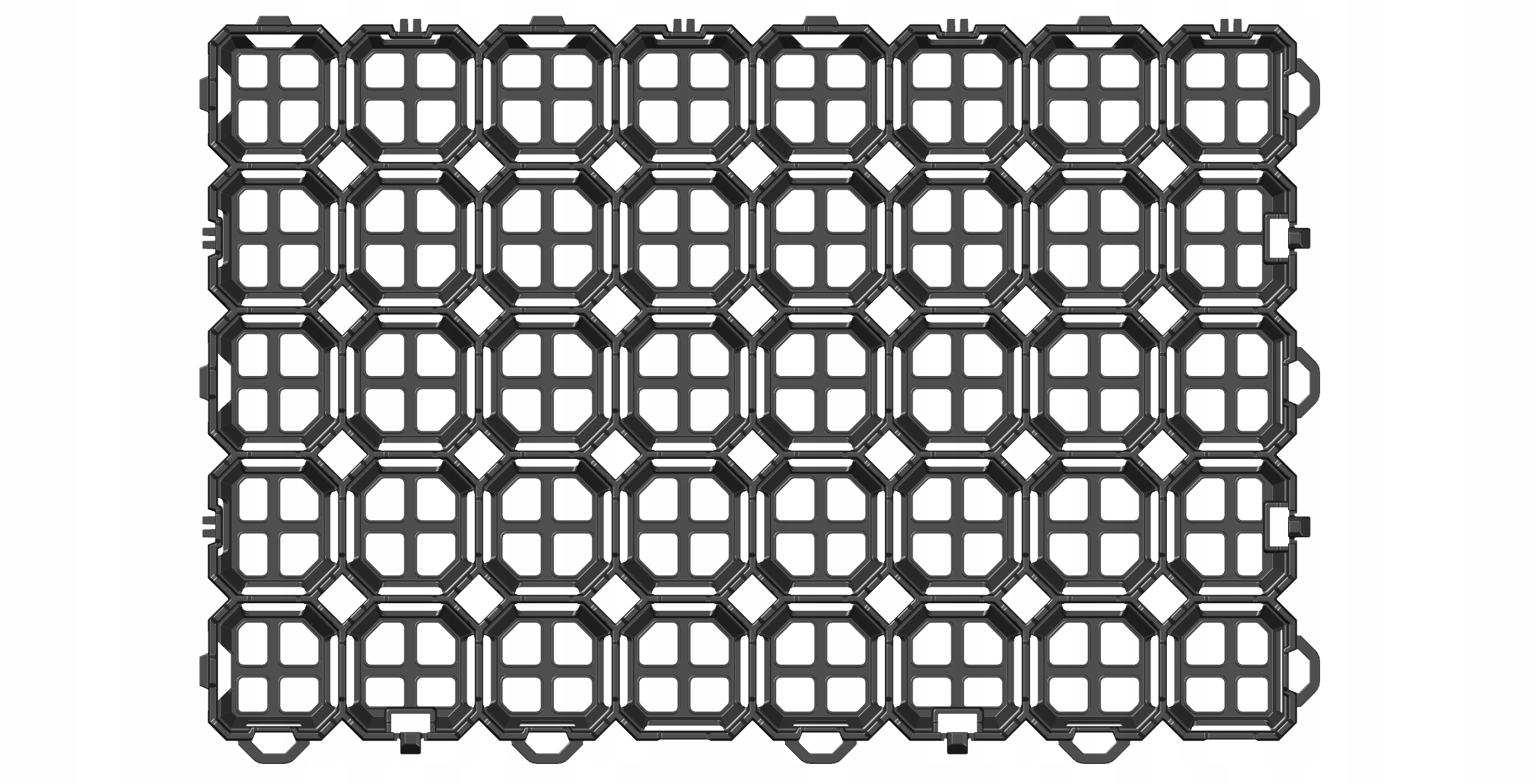 Kratka trawnikowa STELLA GREEN 57x38/40 czarna EAN (GTIN) 5902768027914