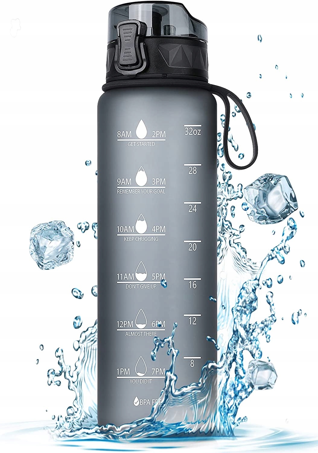 Bidon Fuldent 1000 ml szary