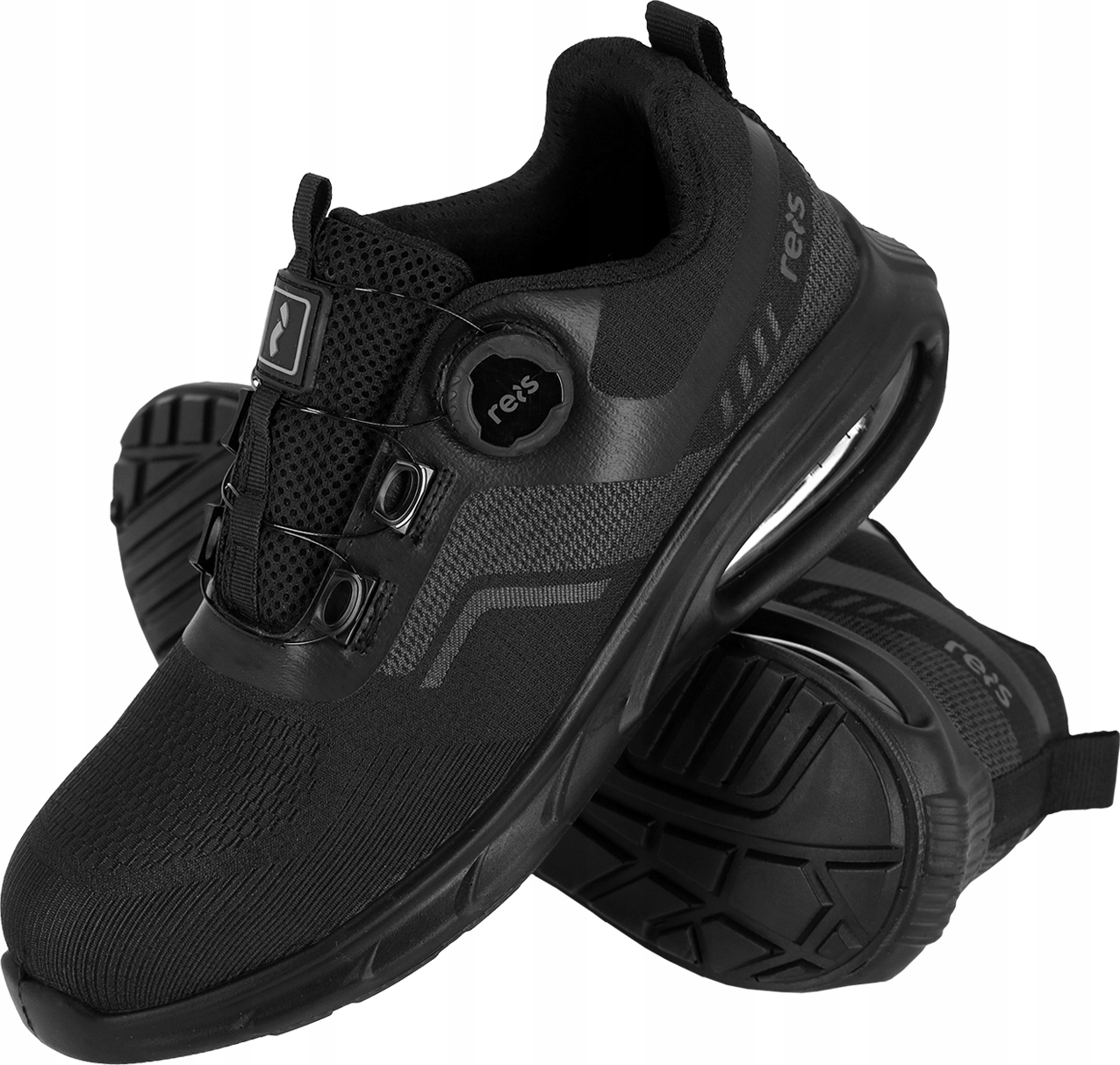 Buty robocze lekkie obuwie ochronne system wiązań poduszka z podnoskiem