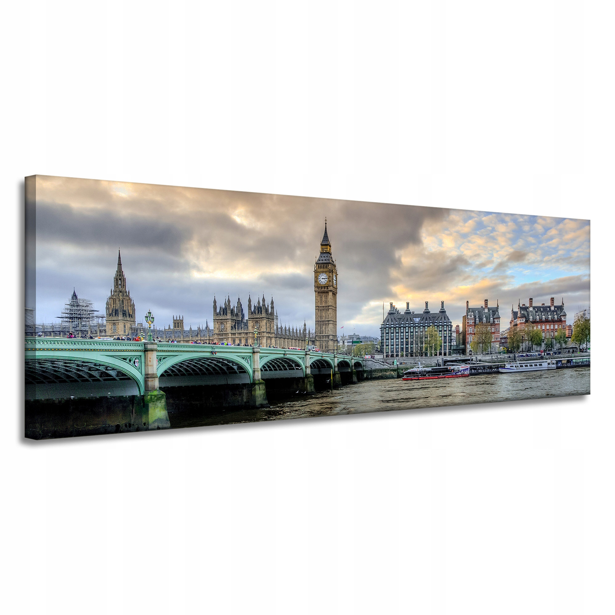 Obraz na plátně Architektura Londýn Big Ben 150 x 50 cm