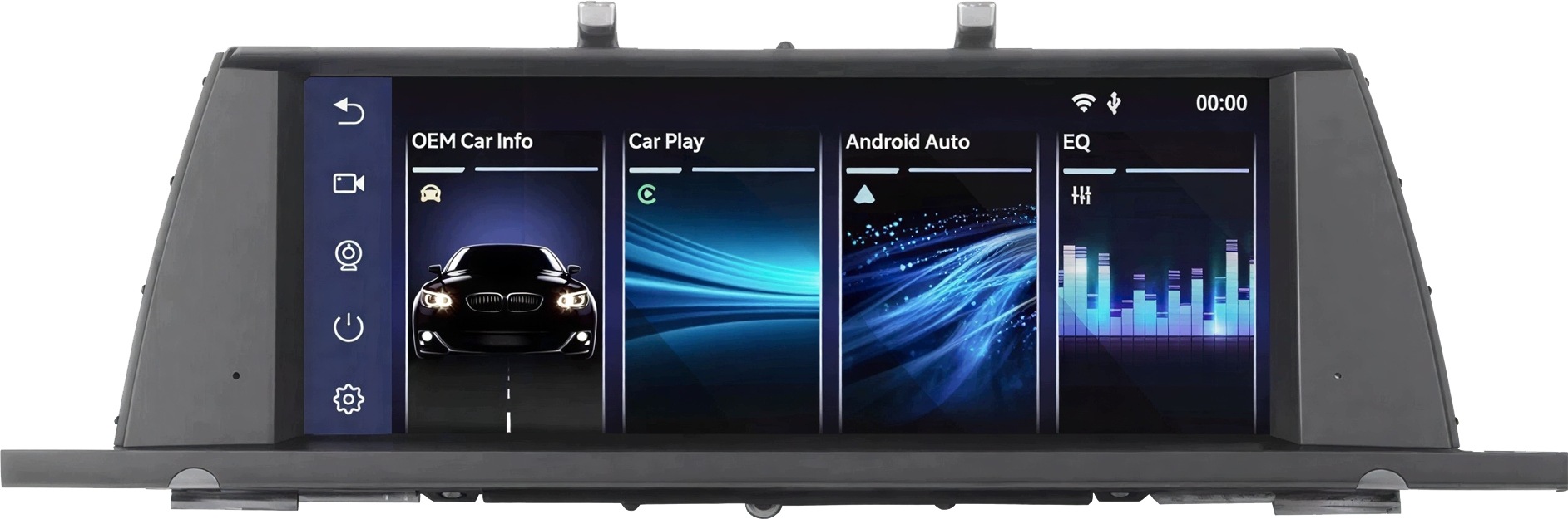 Displej Android Auto Carplay Navigační rádio pro Bmw Gt F07 12-2018 Nbt System