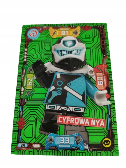 Karta Lego Ninjago Seria 5 Numer 024