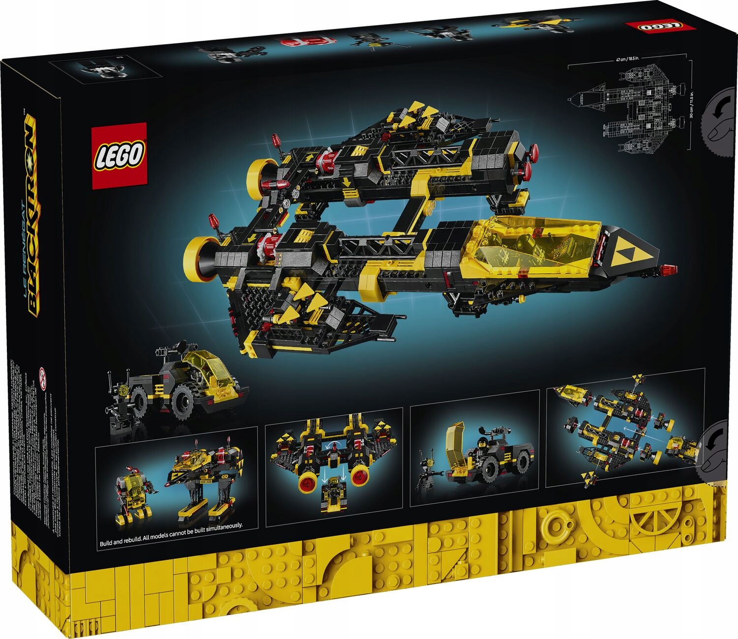Lego 10355 Icons Blacktron Renegade