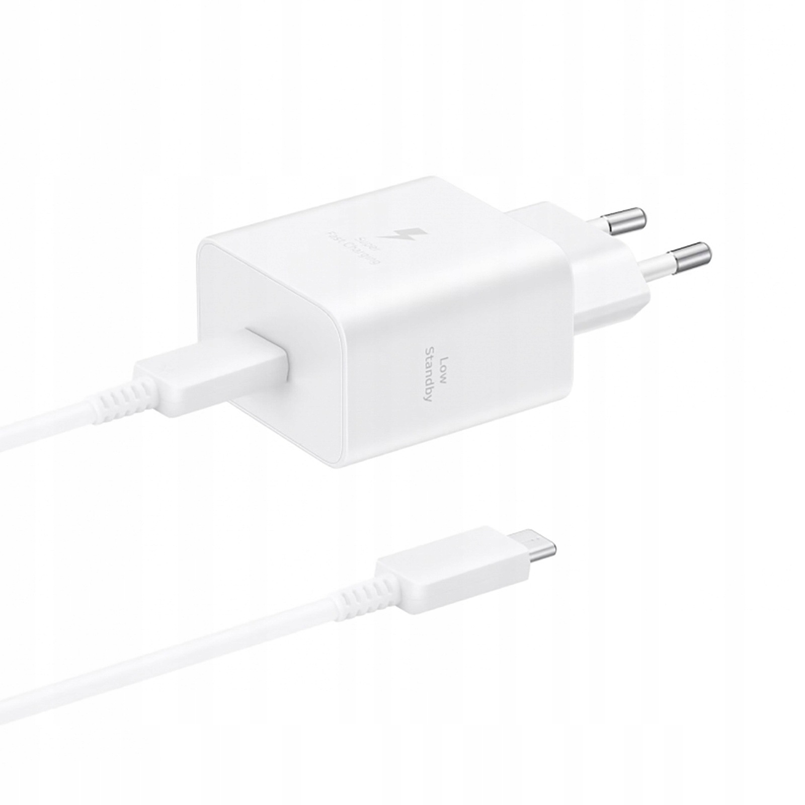 Síťová nabíječka Samsung Usb-c 45W 4.05A s kabelem Usb-c 1.8 m bílá