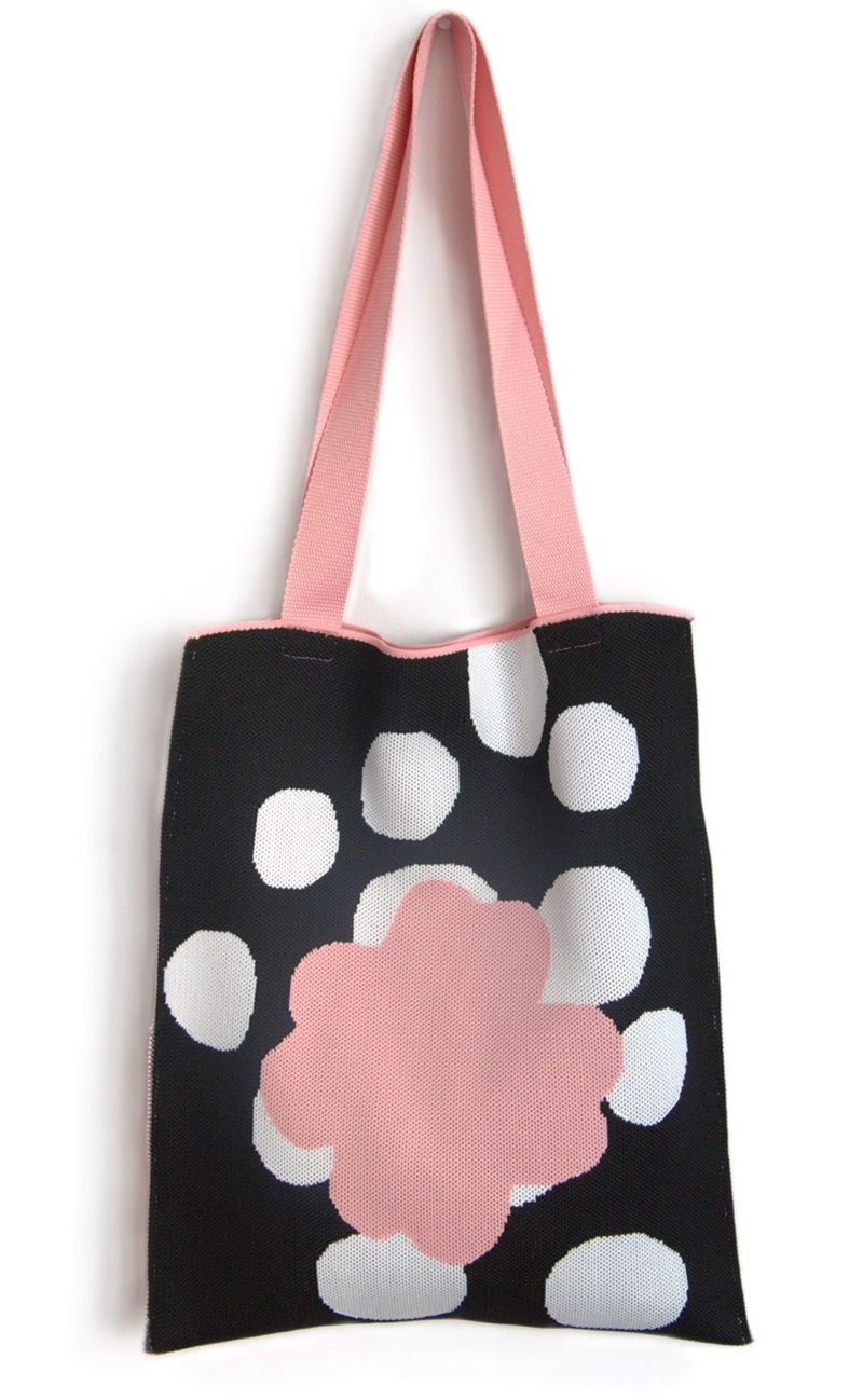 TORBA DAMSKA MŁODZIEŻOWA NA RAMIĘ PANDA RÓŻOWA NIETYPOWA ORYGINALNA MOCNA Materiał dominujący inny