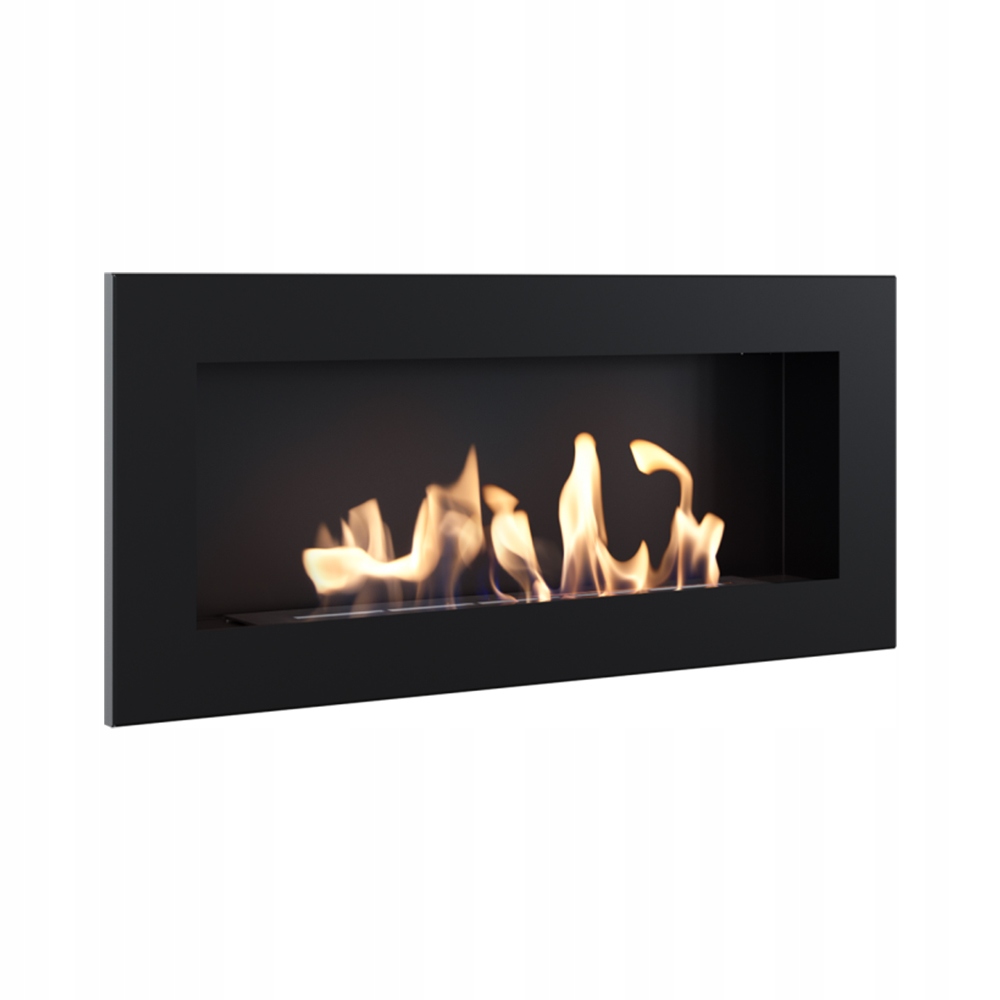 Závesný Biokrb 900X400 Delta Slim Kratki Lineárny Horák Skutočný Oheň