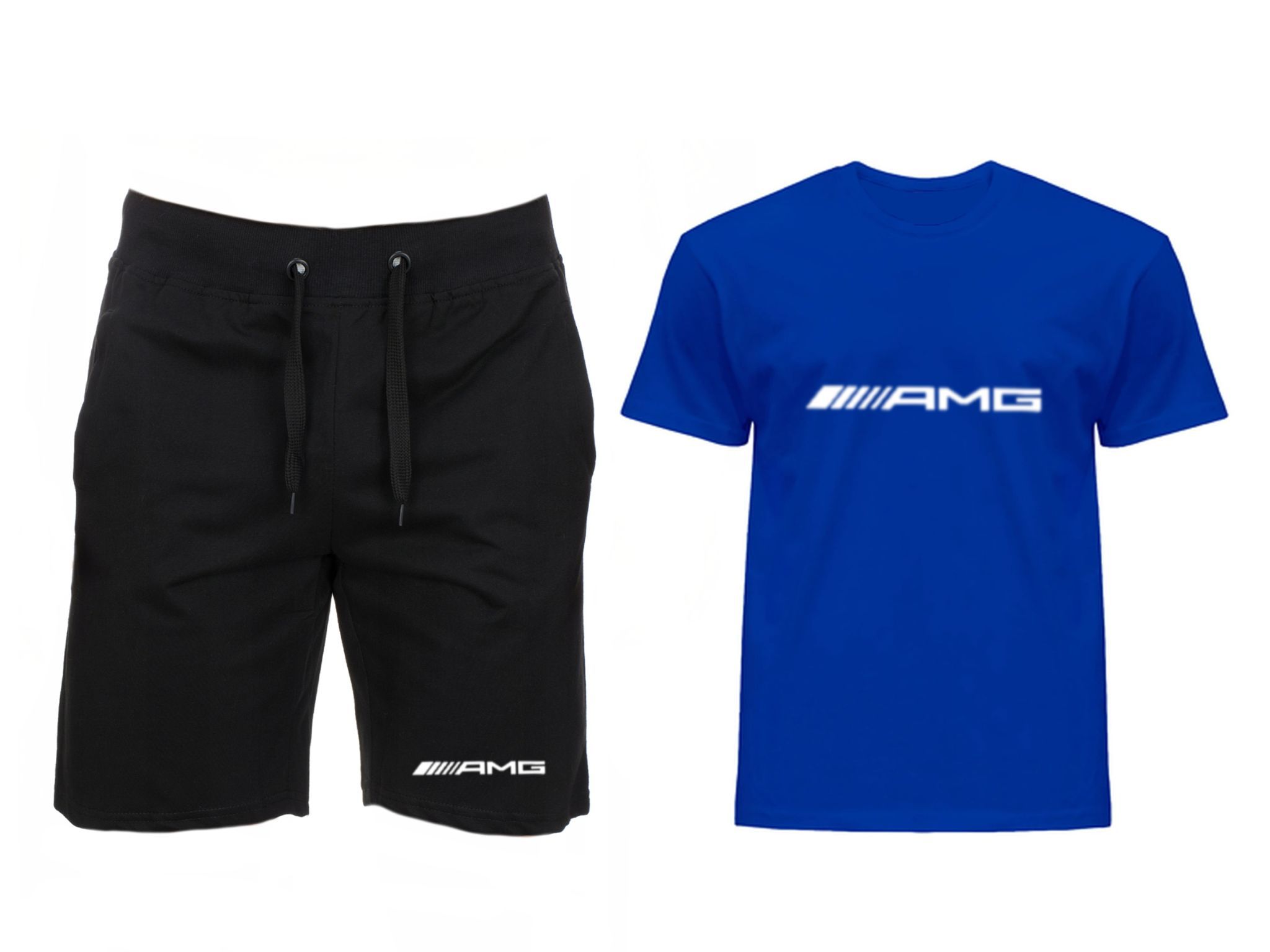 Komplet Tričko Kraťasy Amg Pánské L
