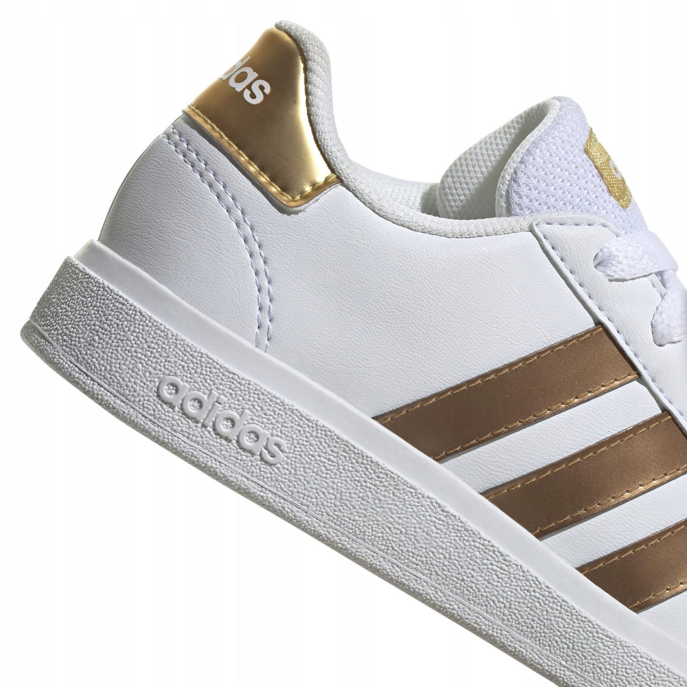 40 DAMSKIE ADIDAS BUTY BIAŁE ZŁOTE GY2578 Model GY2578