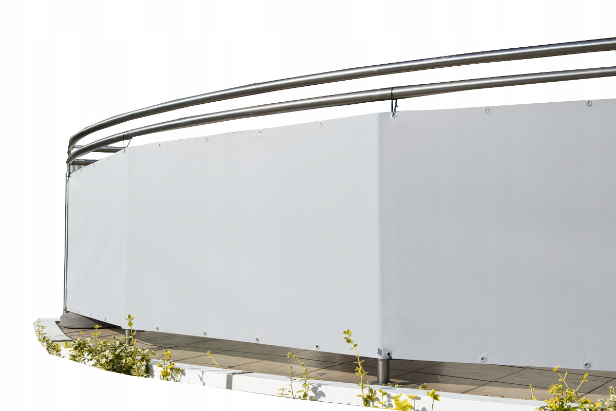 

Osłona balkonowa, na balkon taras 1 x 5m - Szara