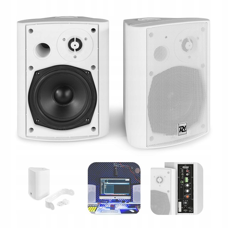 Zestaw nagłośnieniowy multimedia do domu komplet bluetooth 5,25''100W Aux