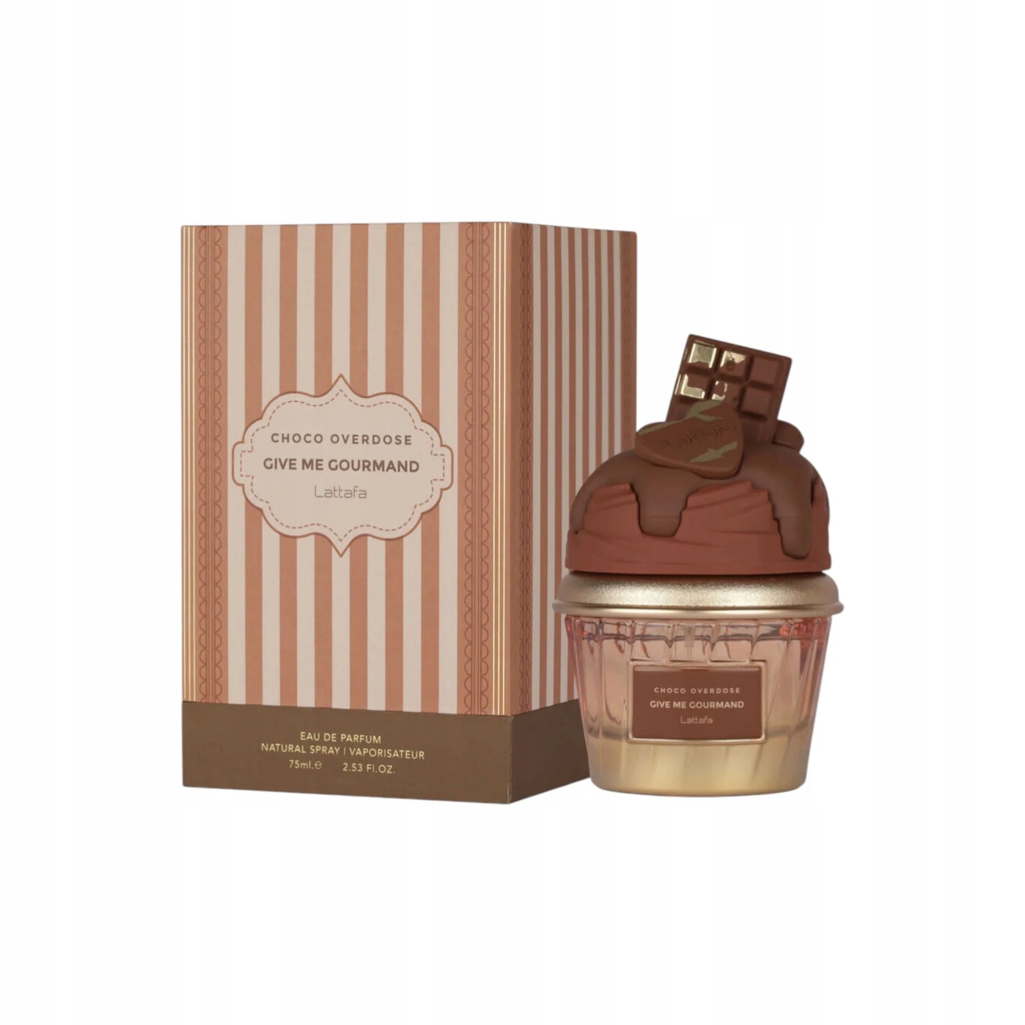 Lattafa Choco Overdose Give Me Gourmand parfémovaná voda pro ženy 75 ml