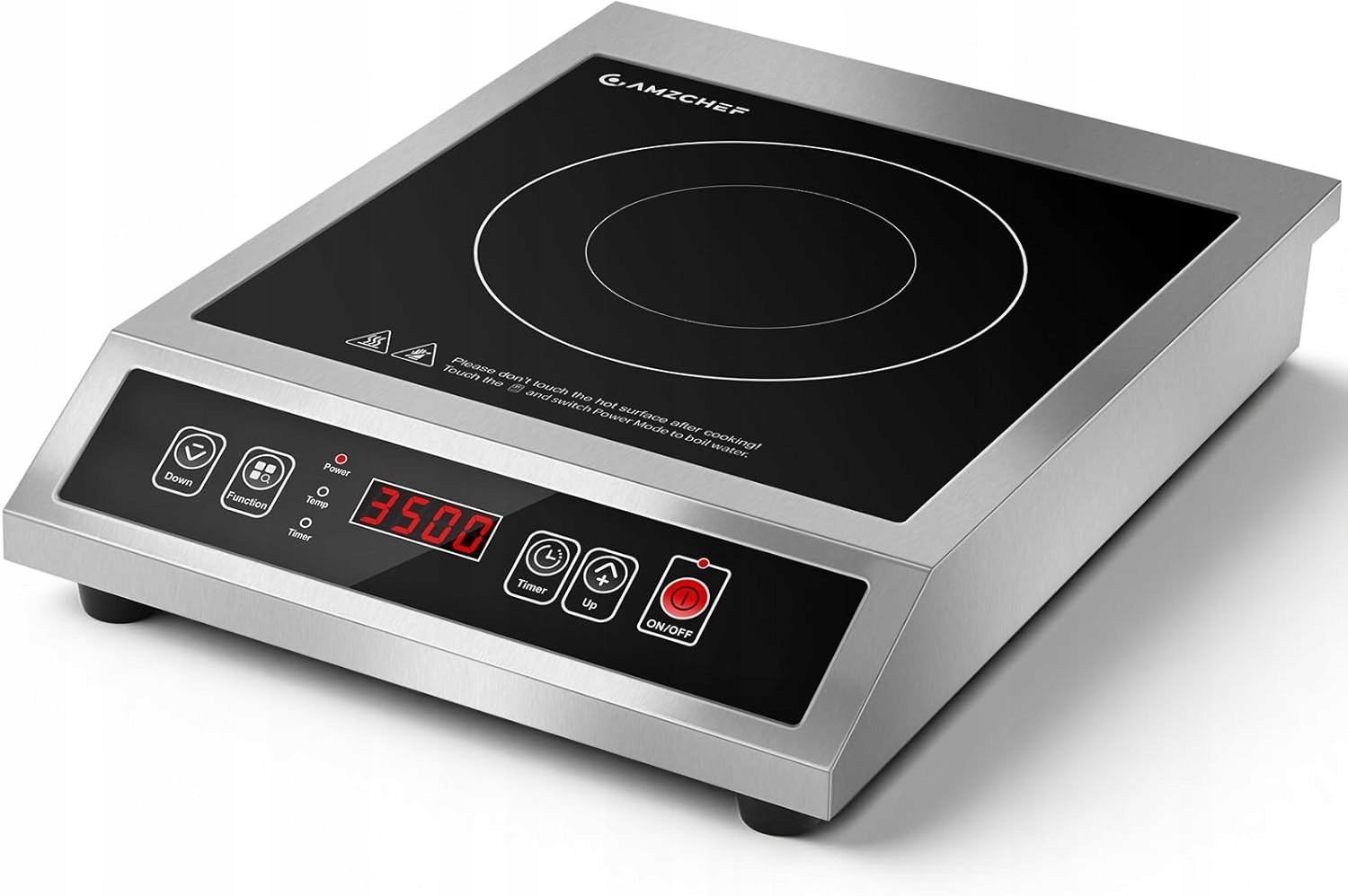 Kuchenka Indukcyjna Profesjonalna Płyta Indukcyjna 3500W Płyta Grzewcza rP