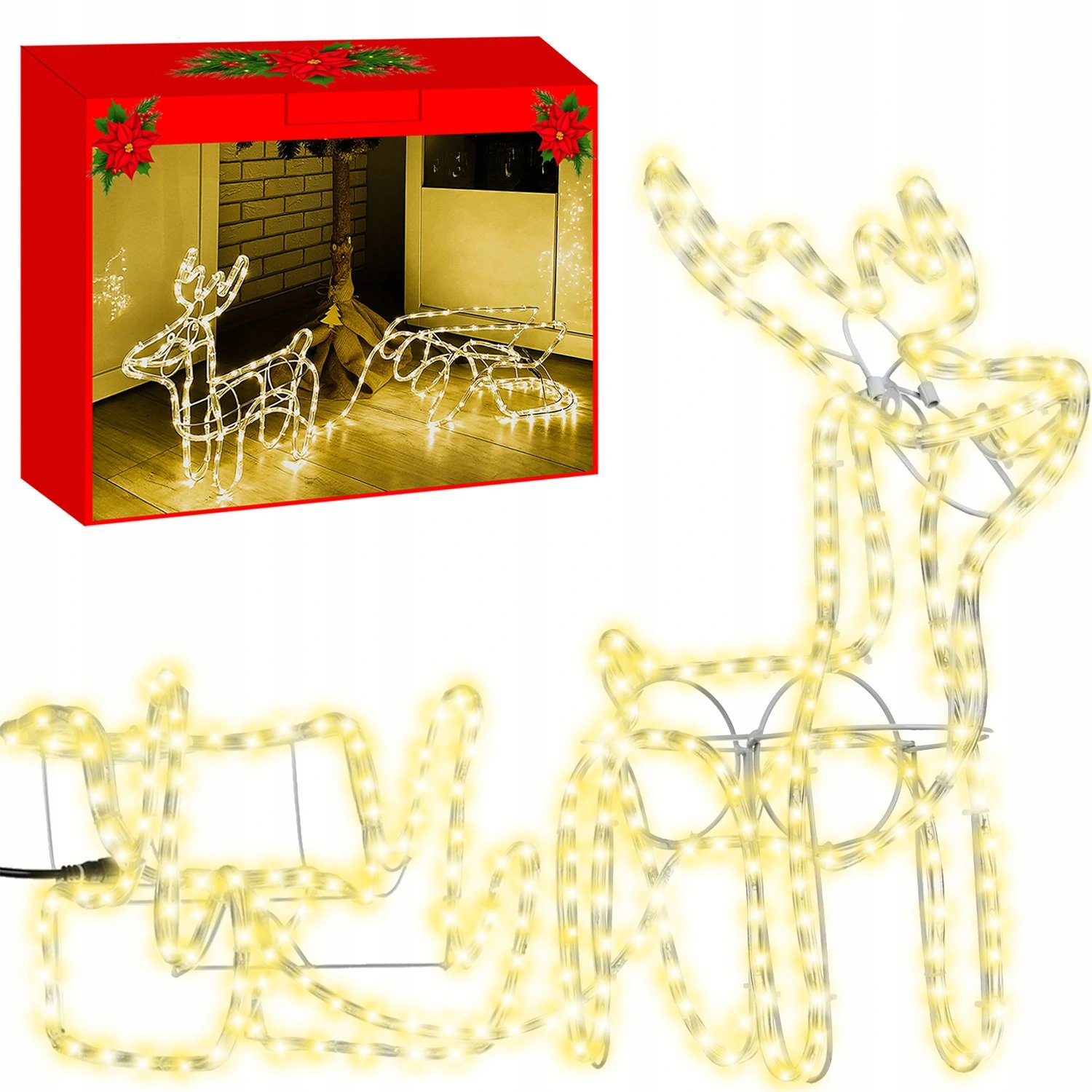 Malatec 17219 Vianočné Led Sob 11 m, IP20 teplá biela