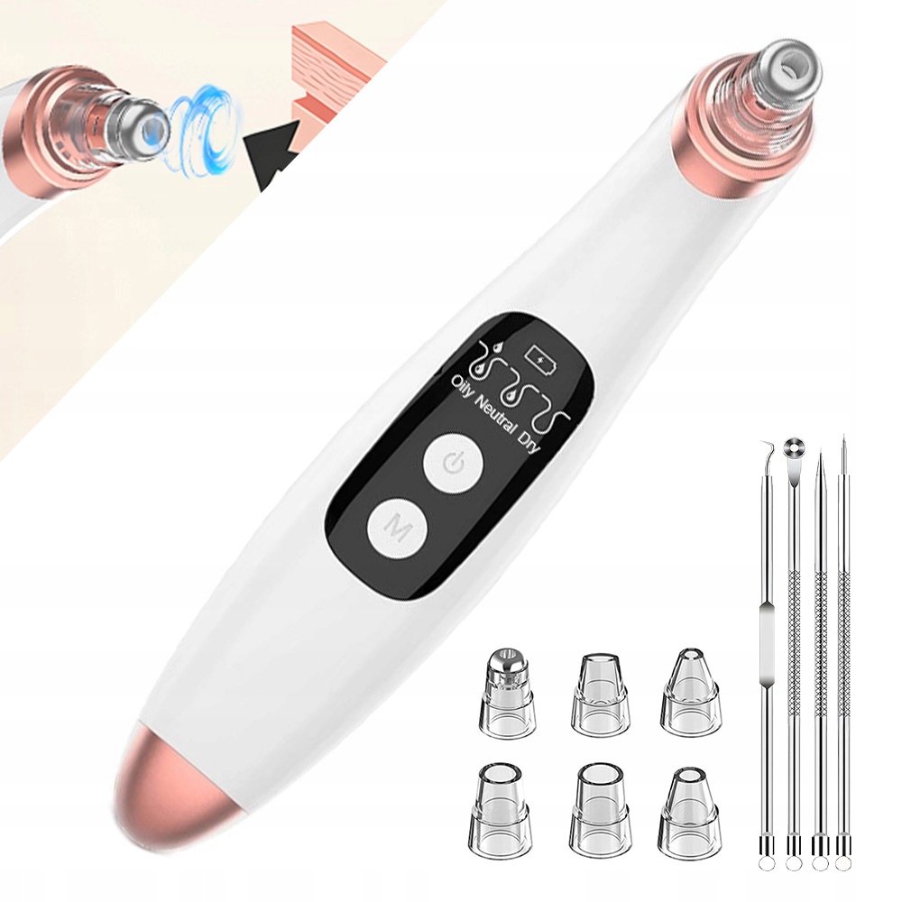 Blackhead Remover Vysavač Je Bezpečný A Šetrný K Pokožce